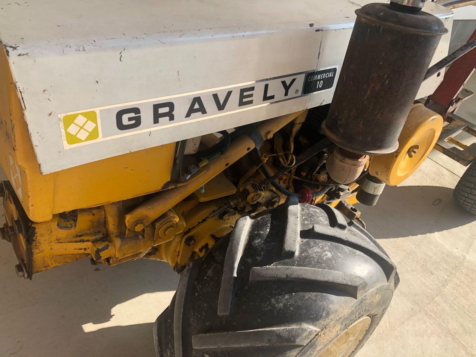 Gravely Commercial 10 Garden Tractor