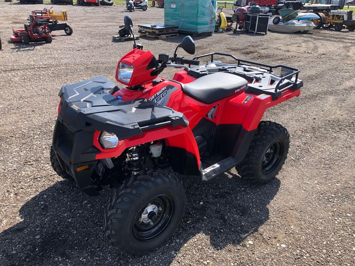 2019 Polaris Sportsman 450 H.O. ATV, VIN # 4XASEA508KA628806