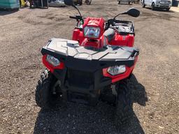 2019 Polaris Sportsman 450 H.O. ATV, VIN # 4XASEA508KA628806