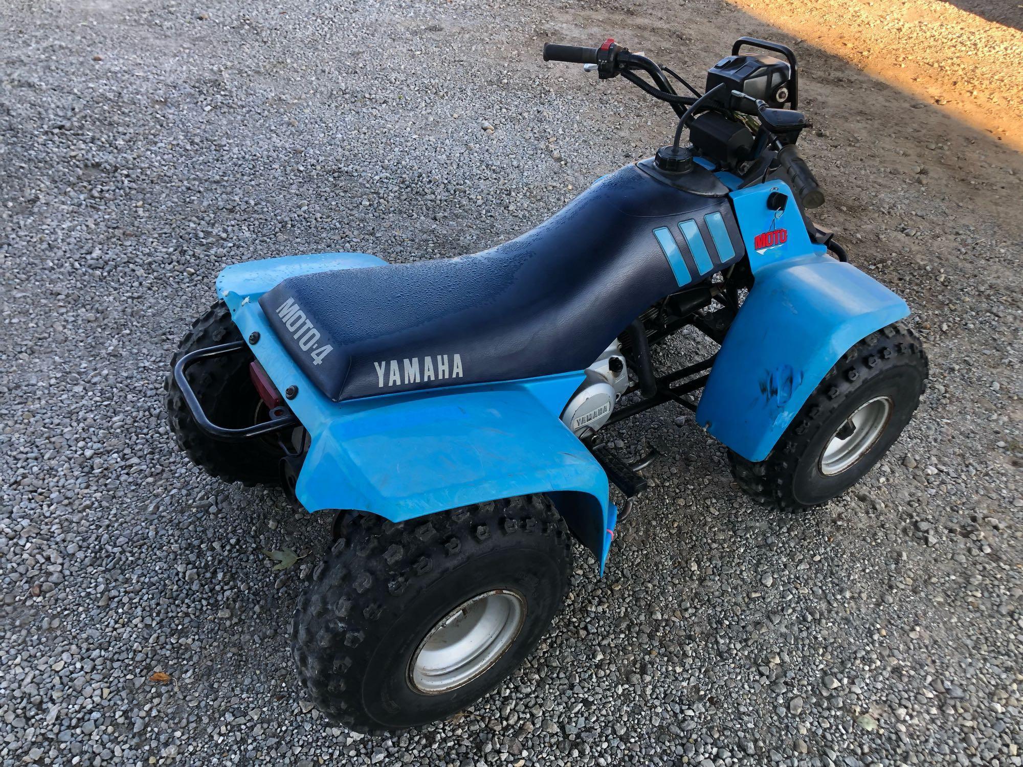 1986 Yamaha Moto-4 ATV , VIN # JY455X000GC051344