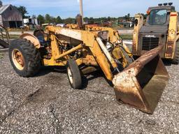 Ford Tractor With Loader Bucket