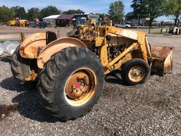 Ford Tractor With Loader Bucket