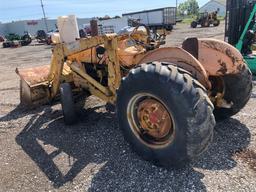 Ford Tractor With Loader Bucket