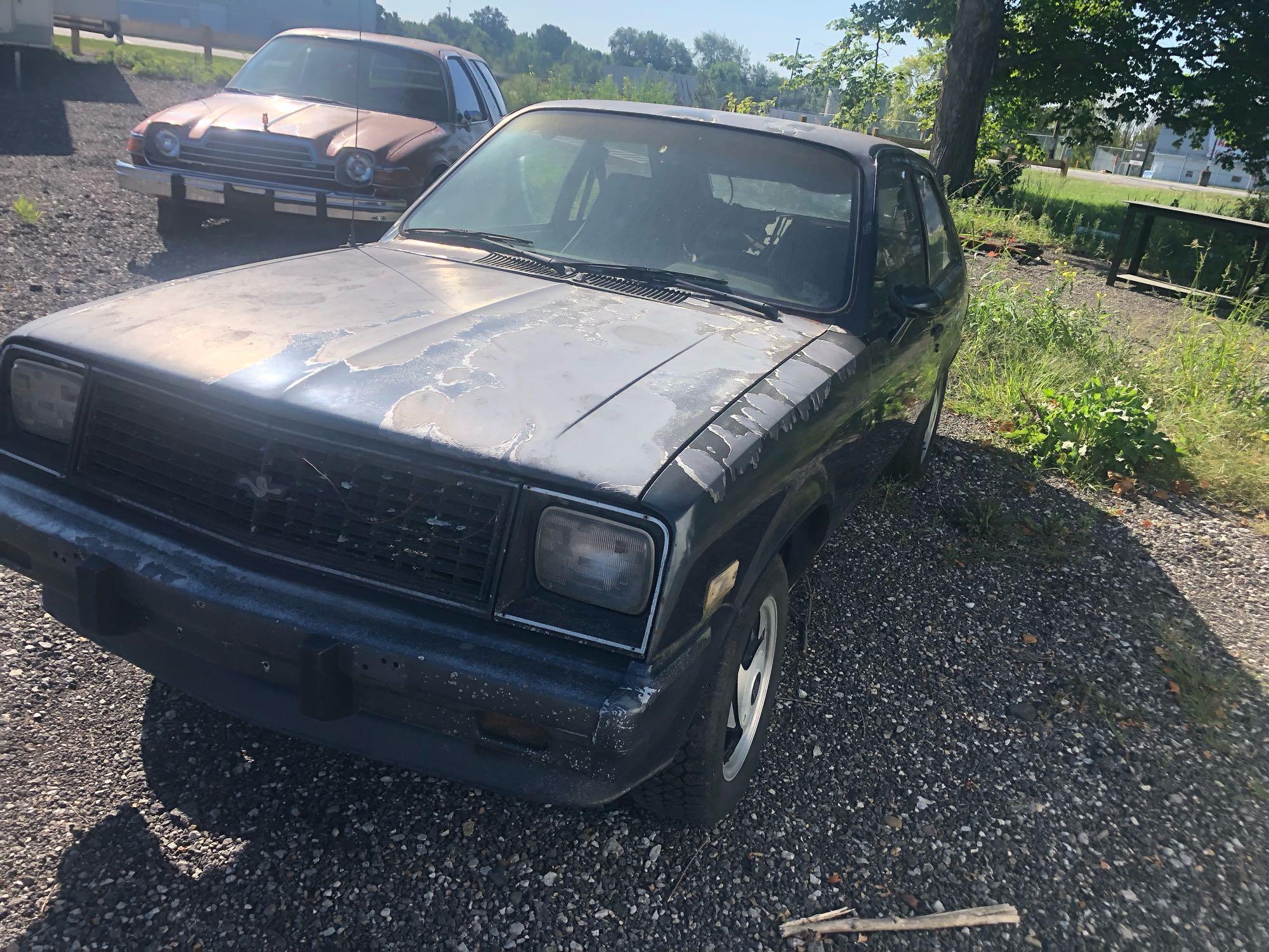 1986 Chevrolet Chevette Passenger Car, VIN # 1G1TB08C9GA152667