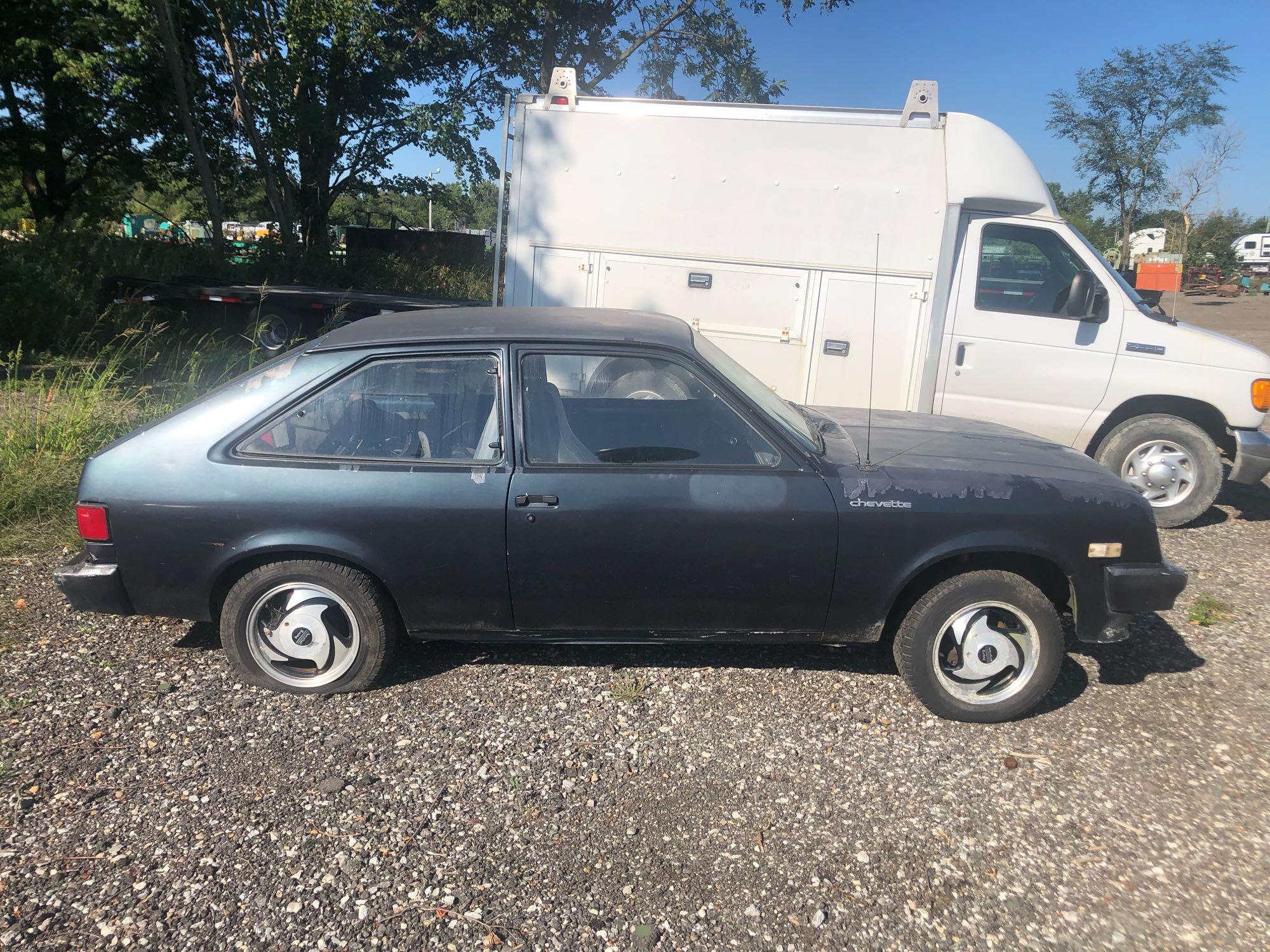 1986 Chevrolet Chevette Passenger Car, VIN # 1G1TB08C9GA152667