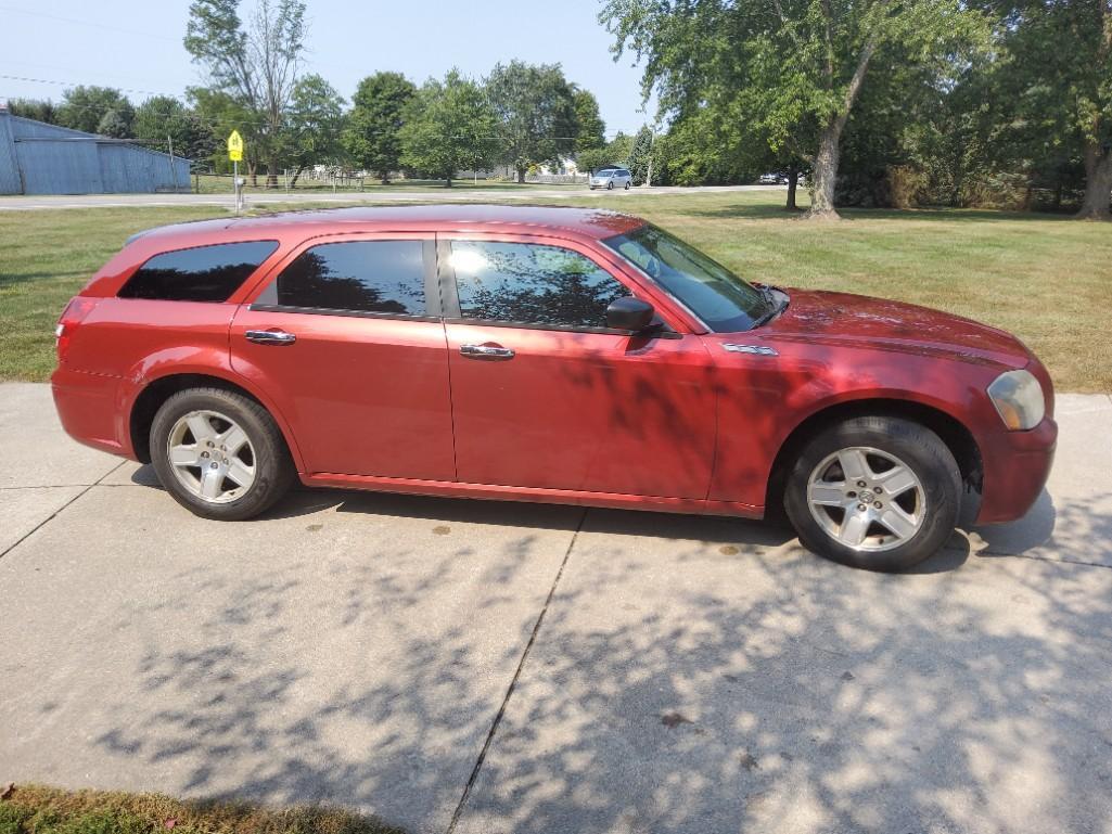 2007 Dodge Magnum Passenger Car, VIN # 2D4FV47T27H728897