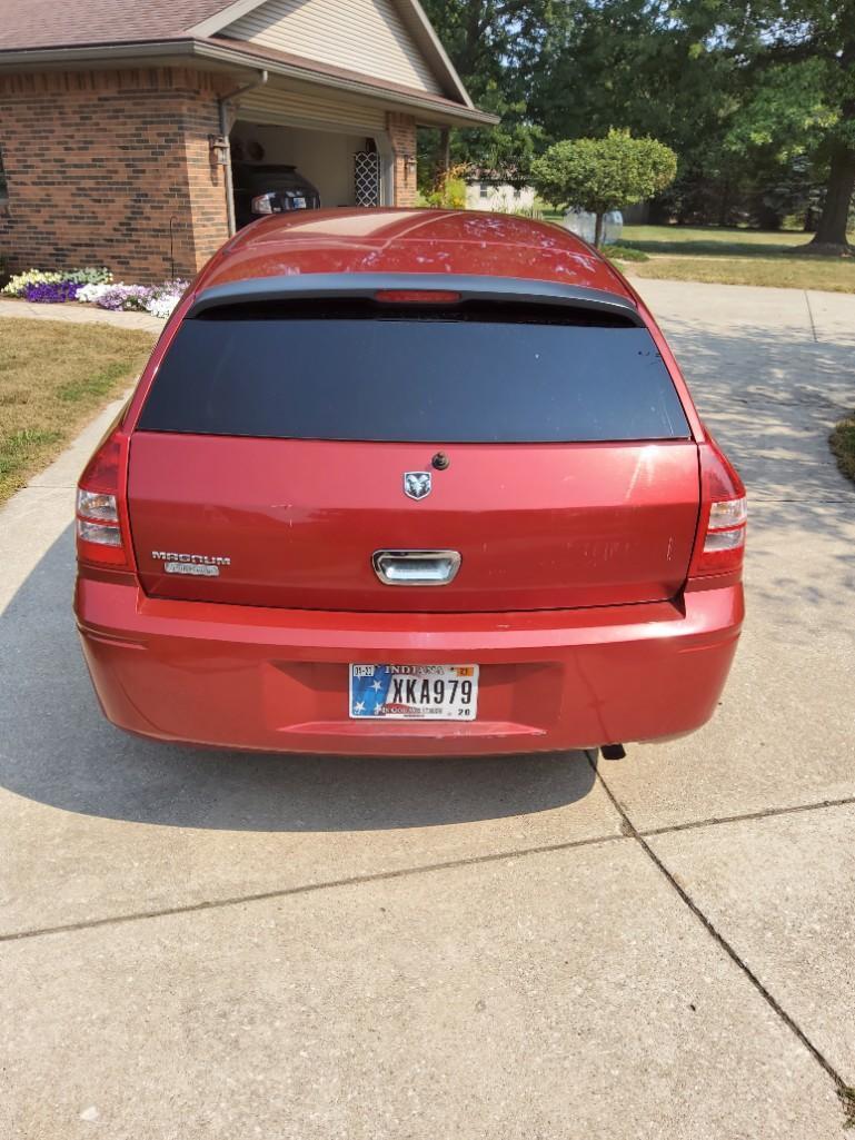 2007 Dodge Magnum Passenger Car, VIN # 2D4FV47T27H728897