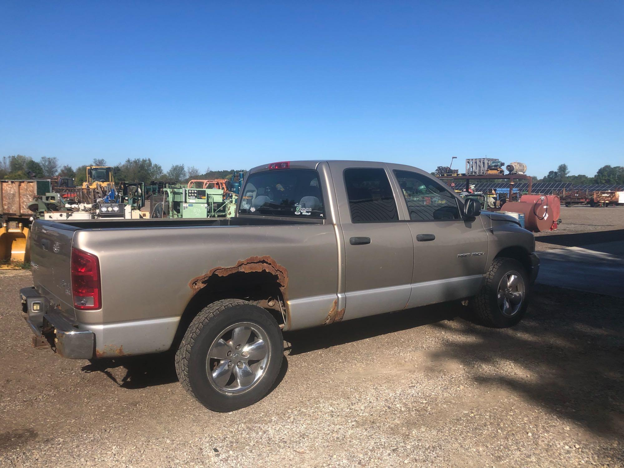 2004 Dodge Ram Pickup Pickup Truck, VIN # 1D7HU18D84J176952