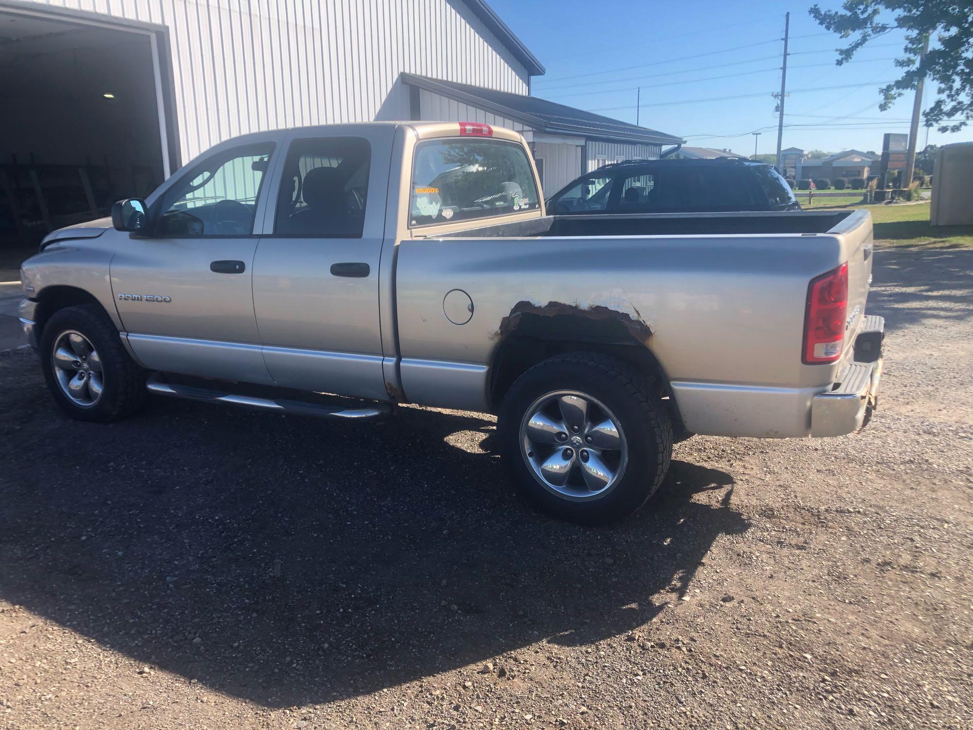 2004 Dodge Ram Pickup Pickup Truck, VIN # 1D7HU18D84J176952