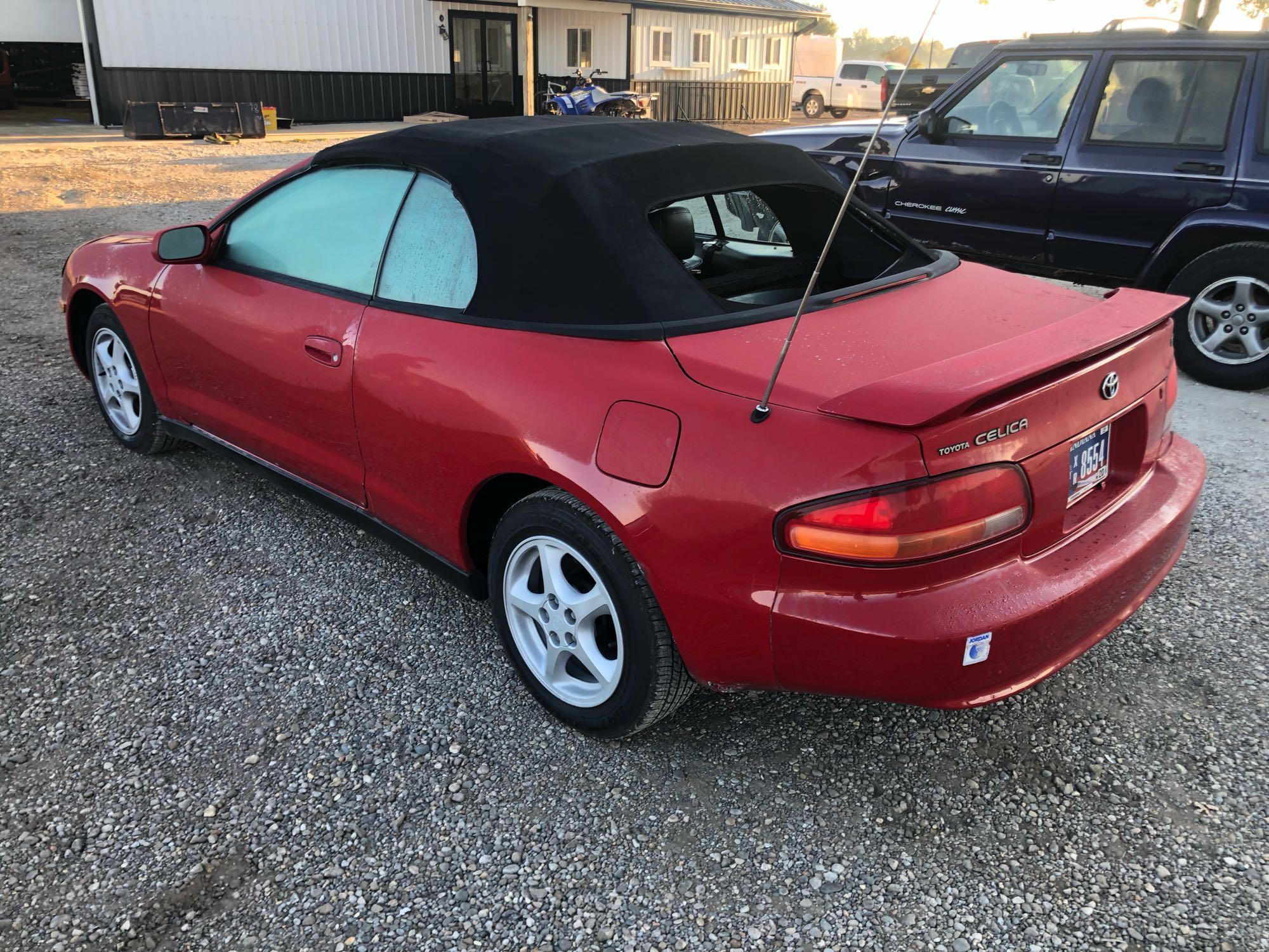 1999 Toyota Celica Passenger Car, VIN # JT5FG02T9X0056828