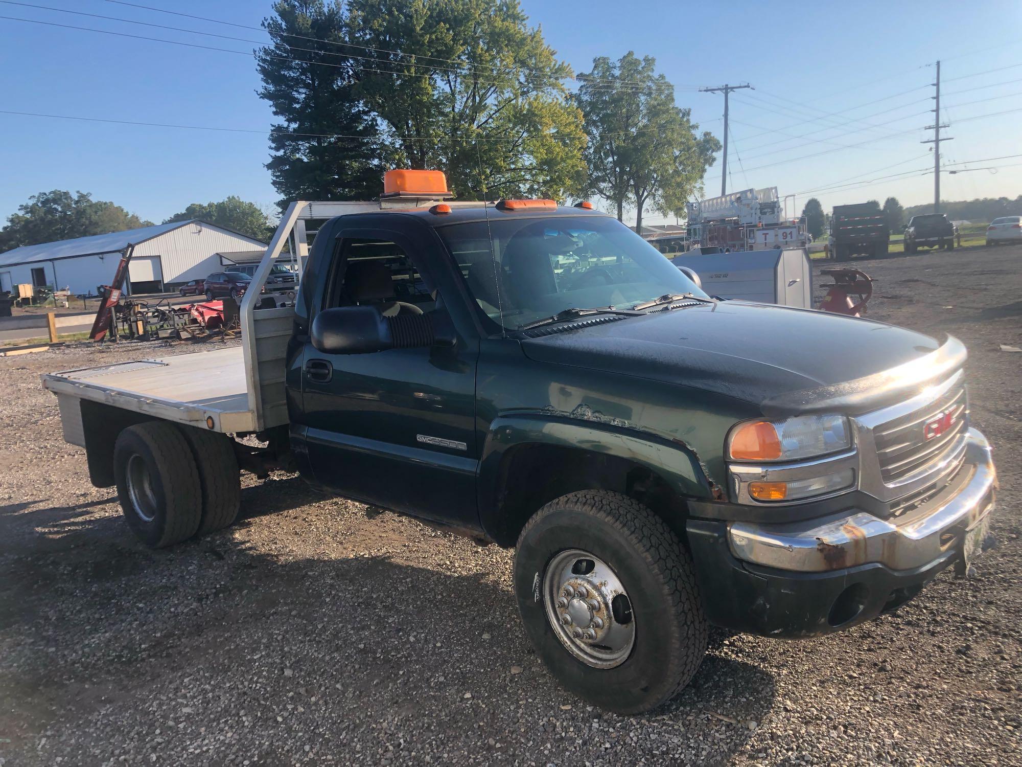 2003 GMC Sierra Pickup Truck, VIN # 1GTJK34U23E319632