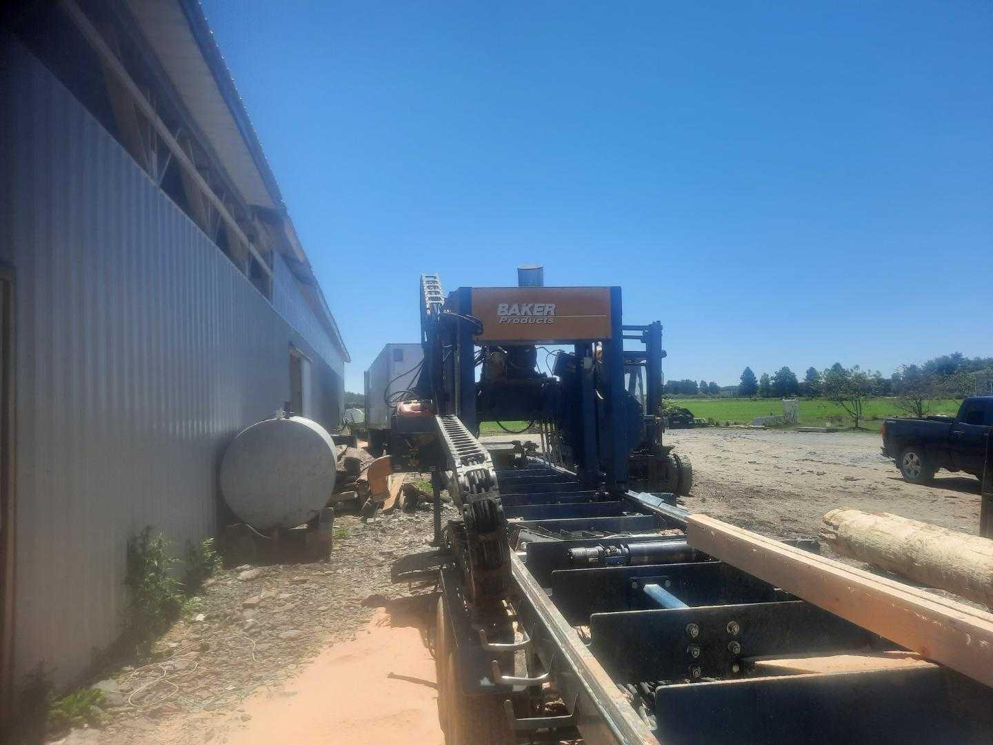 2008 Baker 3638G Portable Sawmill