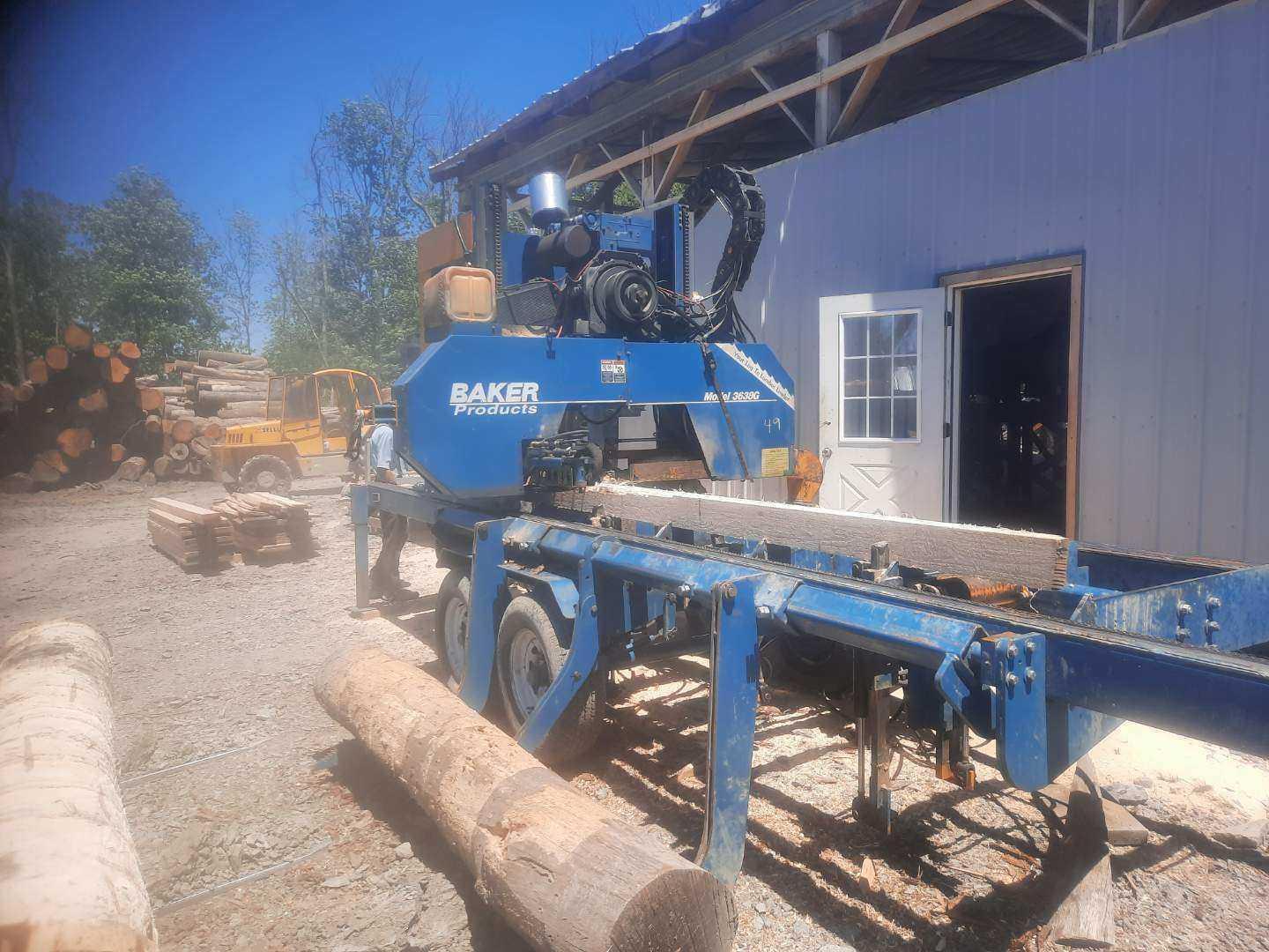 2008 Baker 3638G Portable Sawmill
