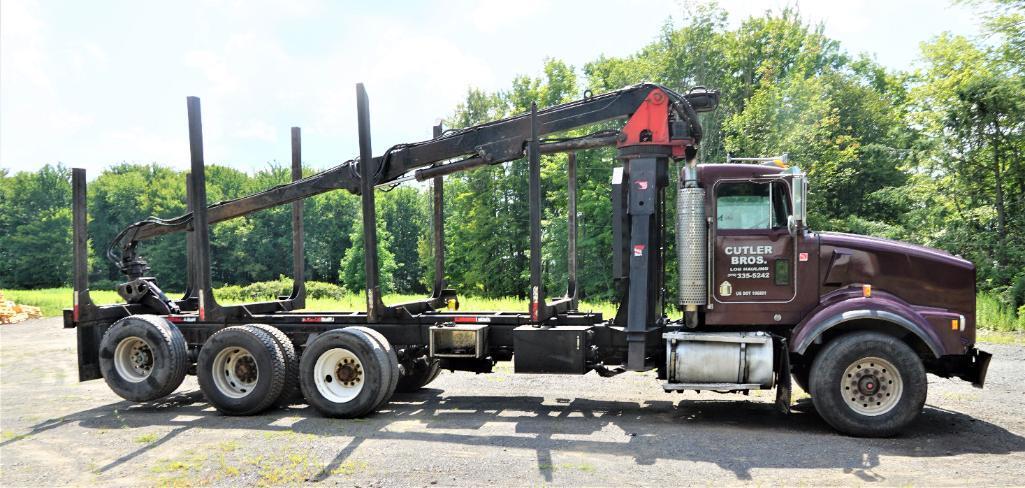 1987 Kenworth T800 Cab and Chassis with Prentice Log Loader