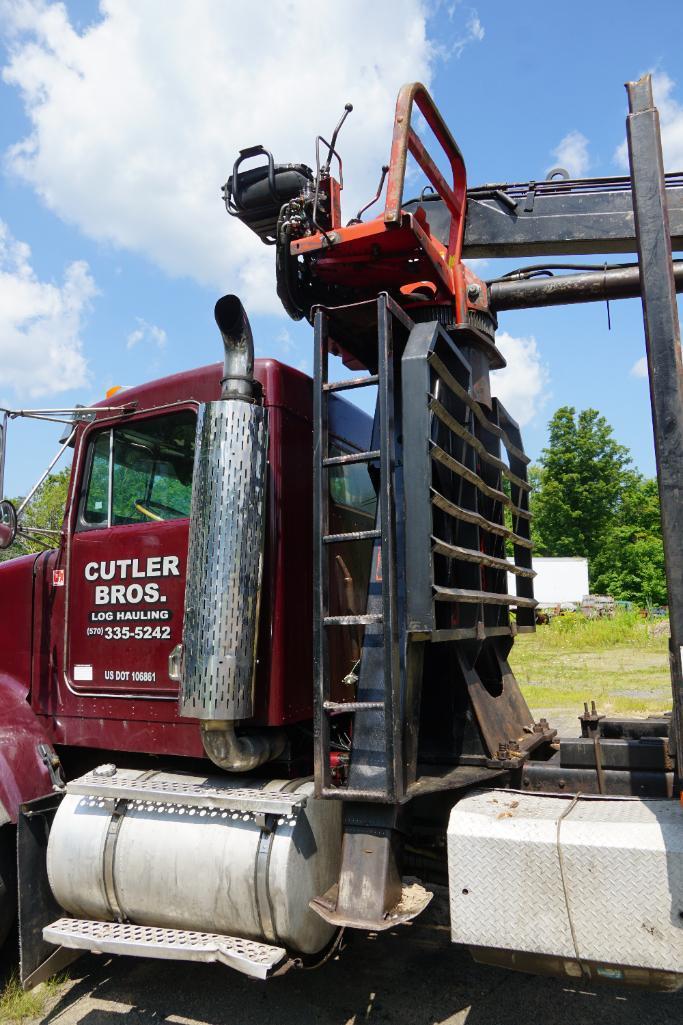 1987 Kenworth T800 Cab and Chassis with Prentice Log Loader