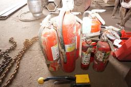 *8 Fire Extinguishers