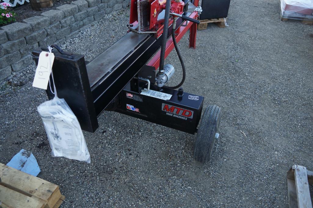 20 Ton MTD Log Splitter