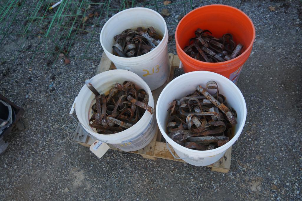 Pallet of Steel Hangers