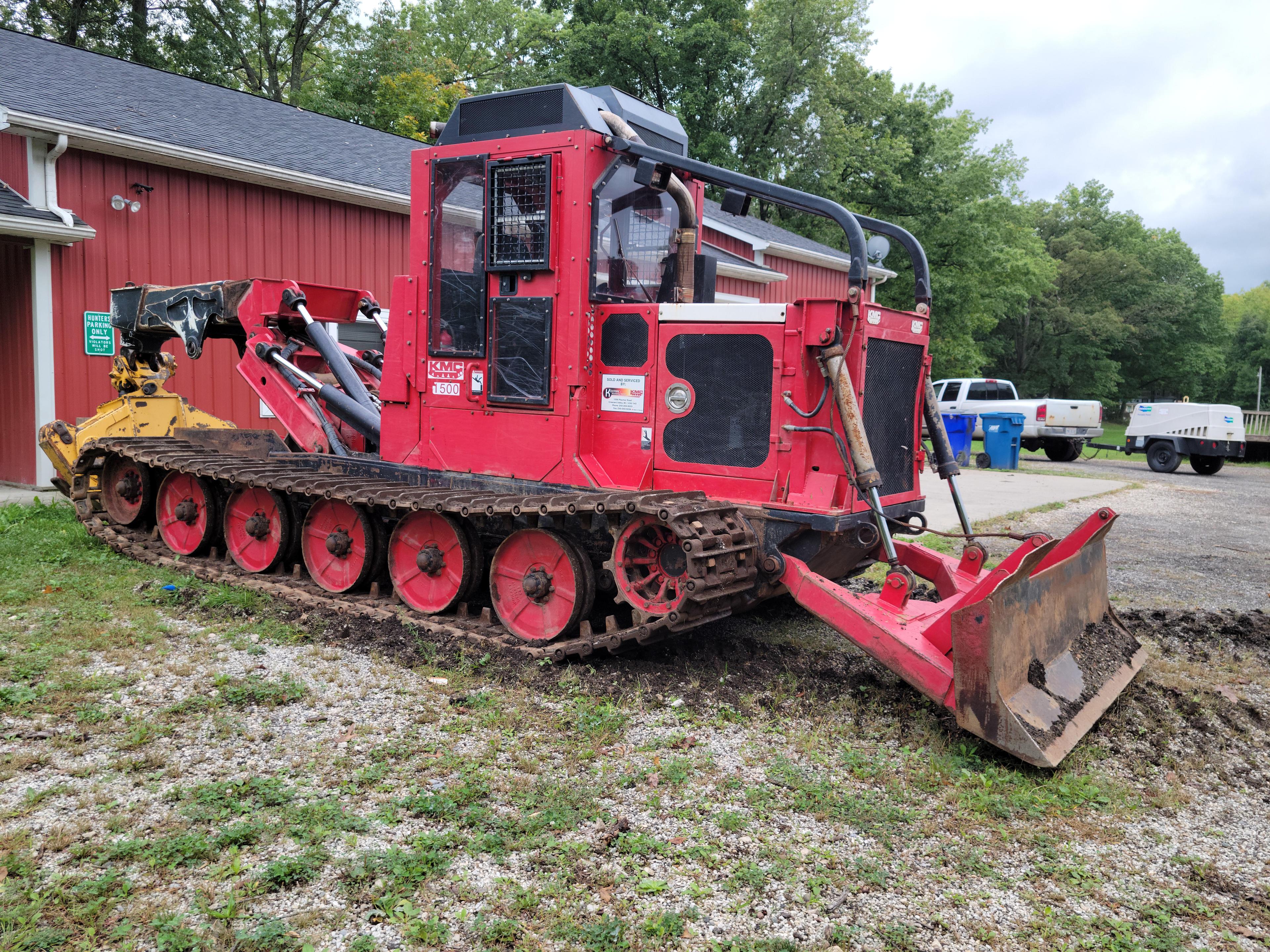 KMC 1500 Grapple Skidder