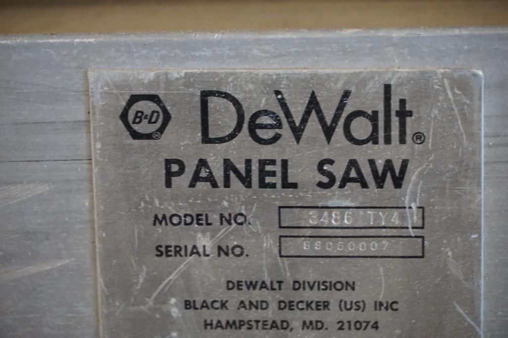 DeWalt Panel Saw