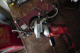 Saw Sharpener on Milwaukee Electric Drill