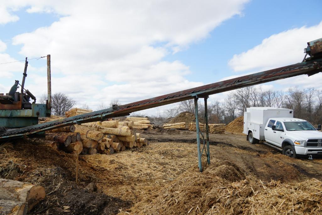 Barn Sweep Bark Conveyor