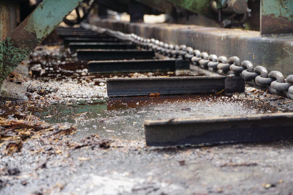 Barn Sweep Bark Conveyor