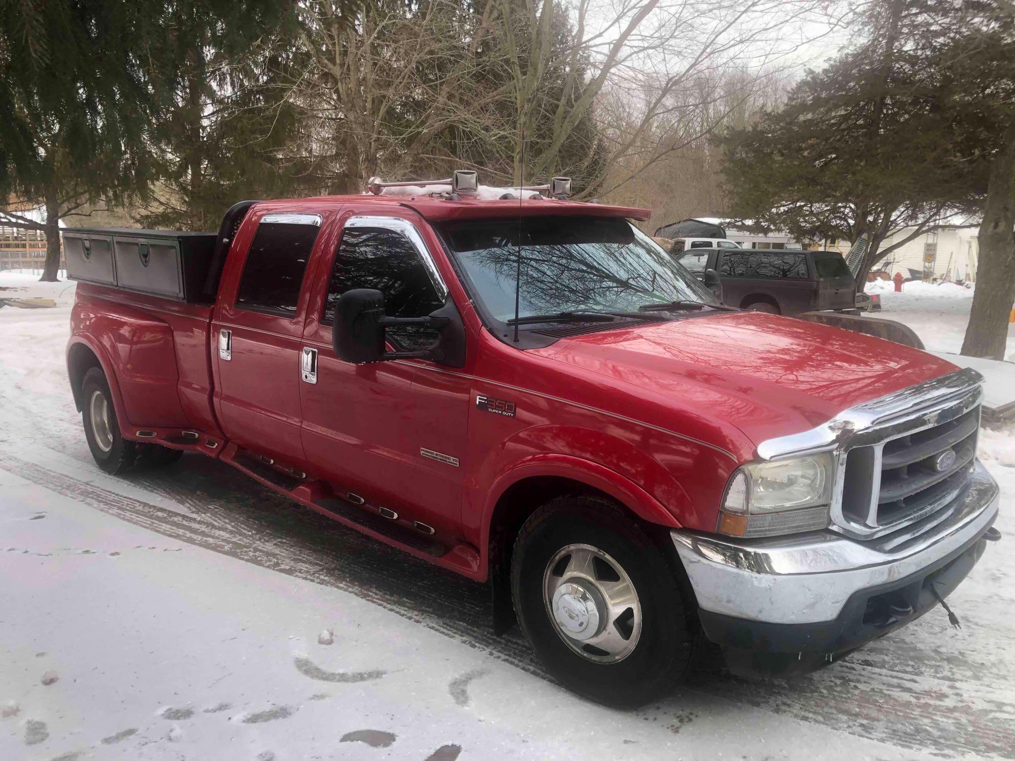 2003 Ford F-350 Pickup Truck, VIN # 1FTWW32P93EC55919