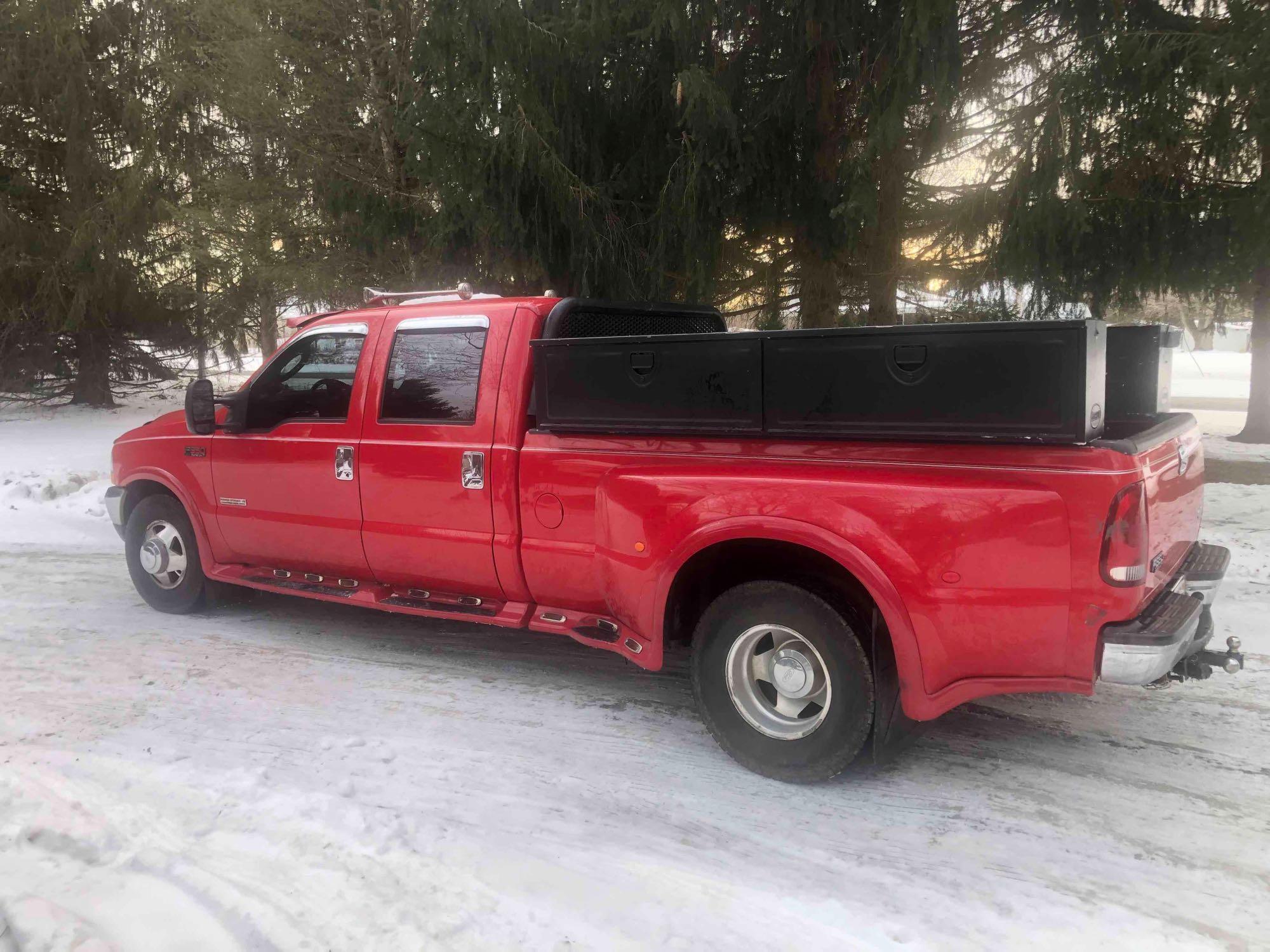 2003 Ford F-350 Pickup Truck, VIN # 1FTWW32P93EC55919