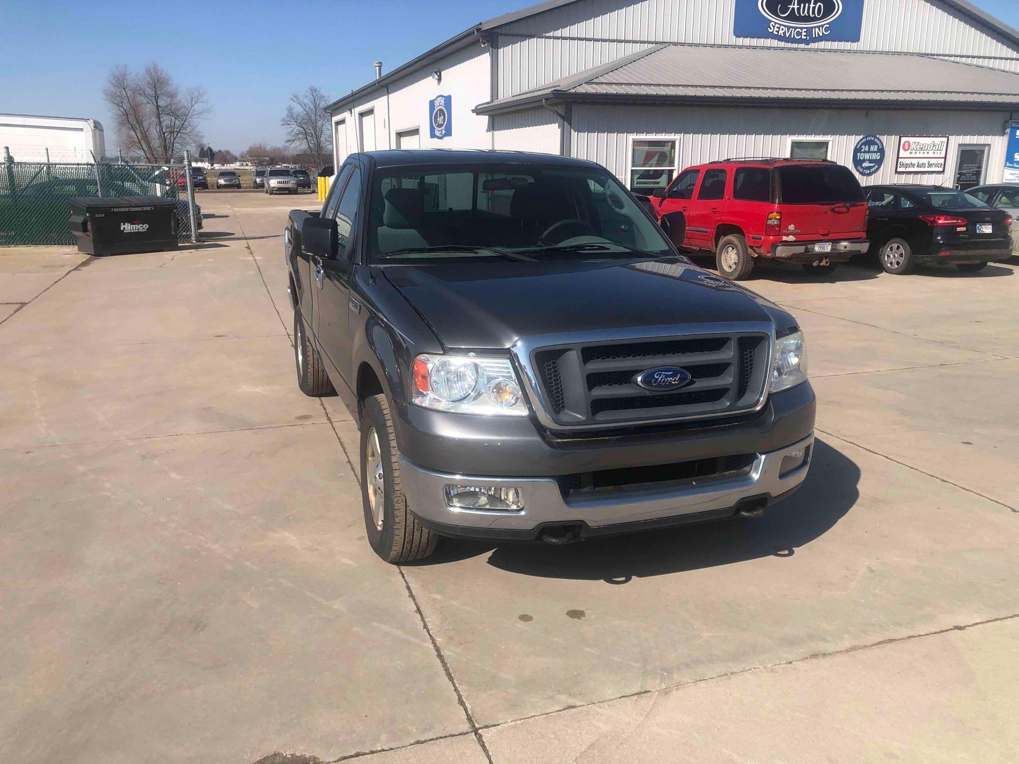 2004 Ford F-150 Pickup Truck, VIN # 1FTRF14W74NB64526