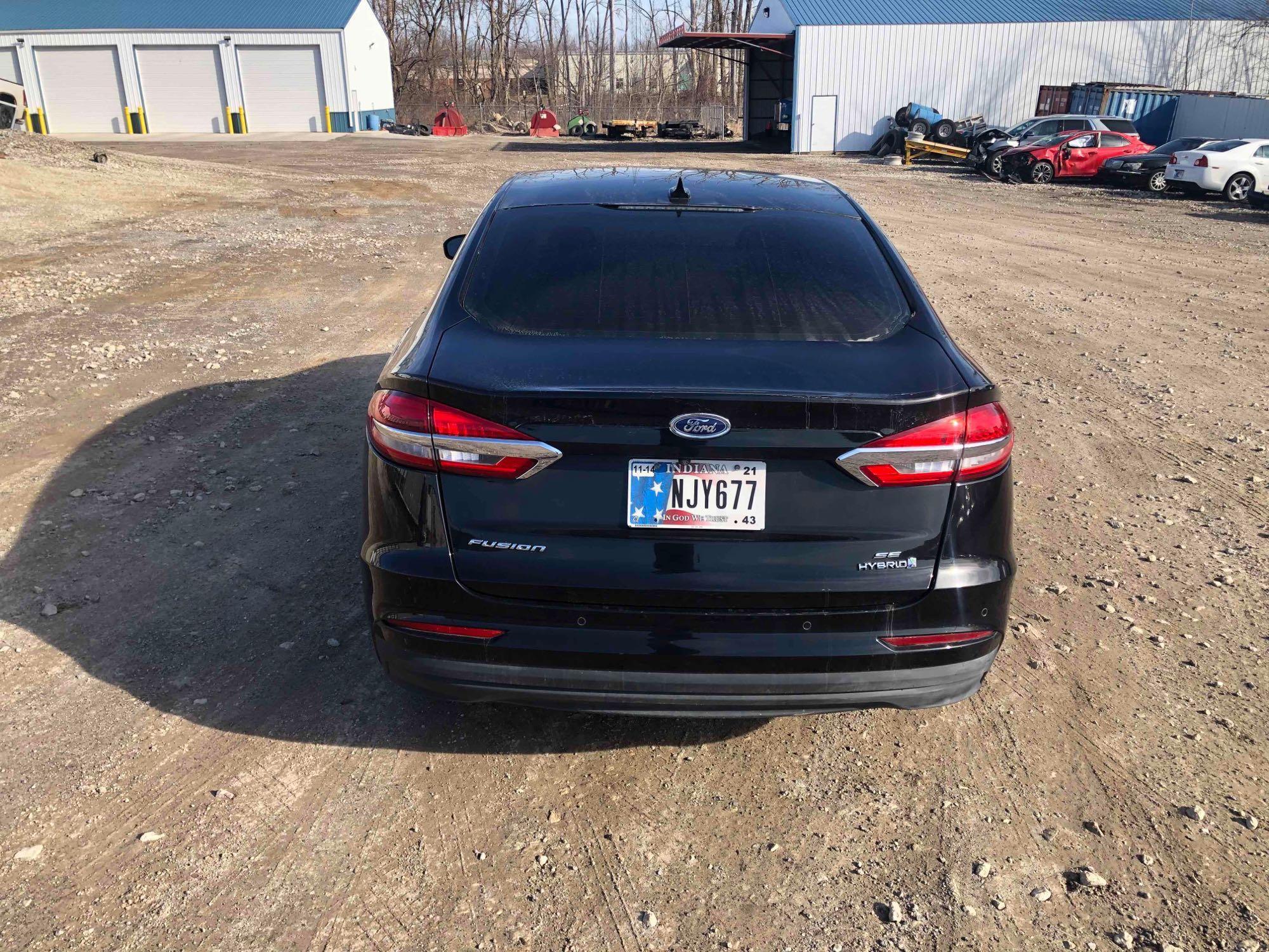 2019 Ford Fusion Hybrid Passenger Car, VIN # 3FA6P0LU4KR207312