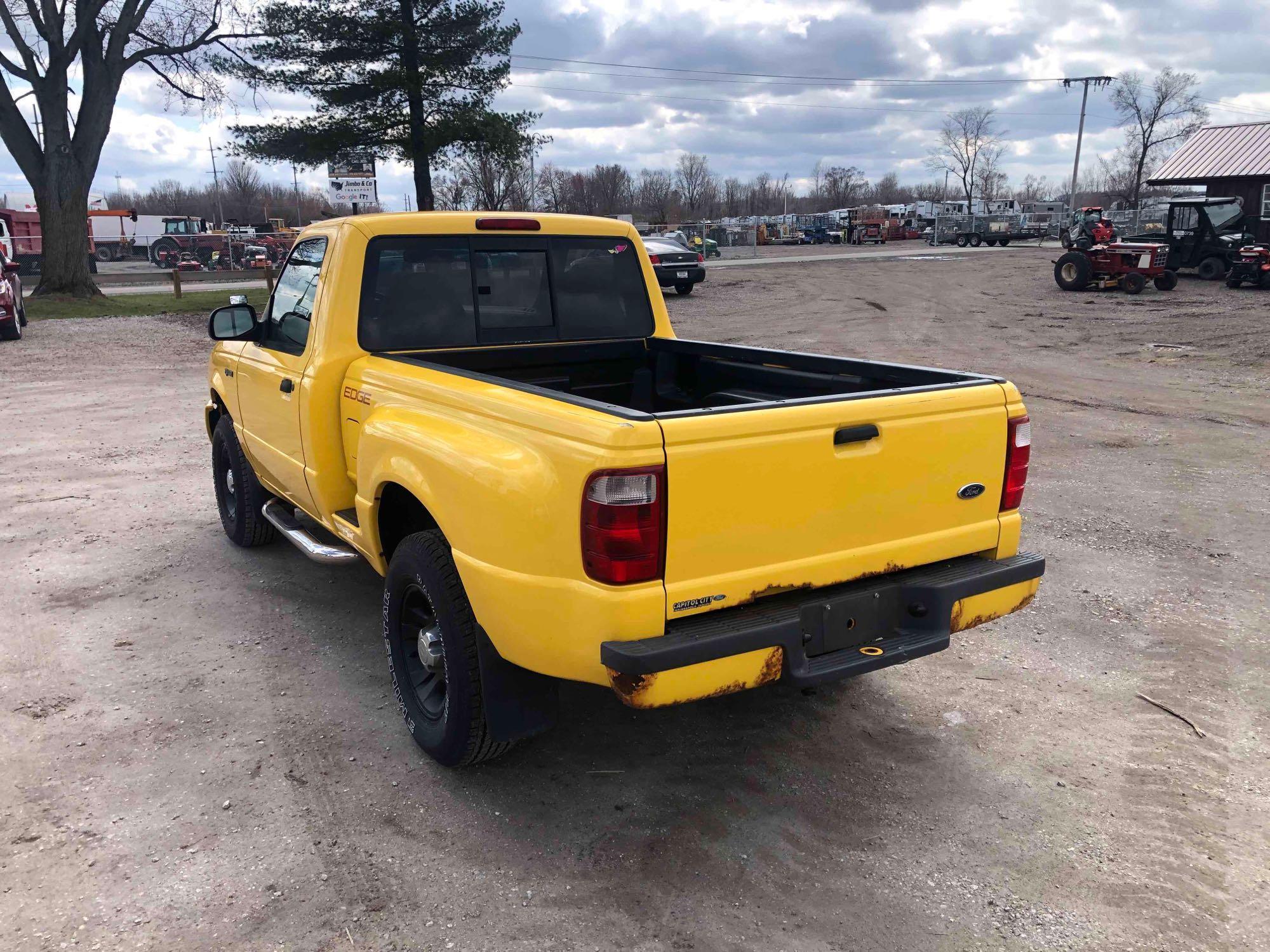 2002 Ford Ranger Pickup Truck, VIN # 1FTYR10UX2PB54985