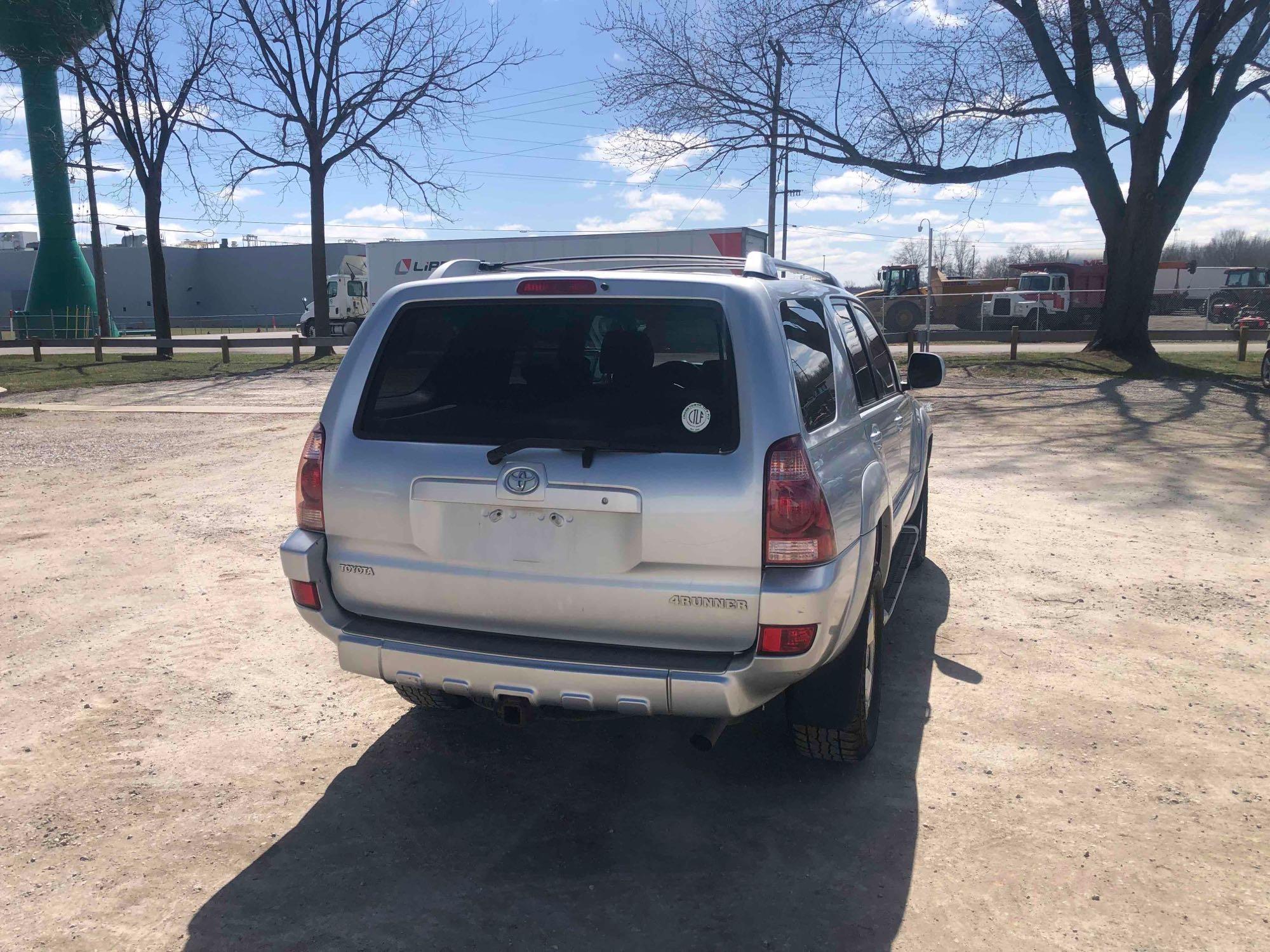 2003 Toyota 4Runner Multipurpose Vehicle (MPV), VIN # JTEZT17RX30008910