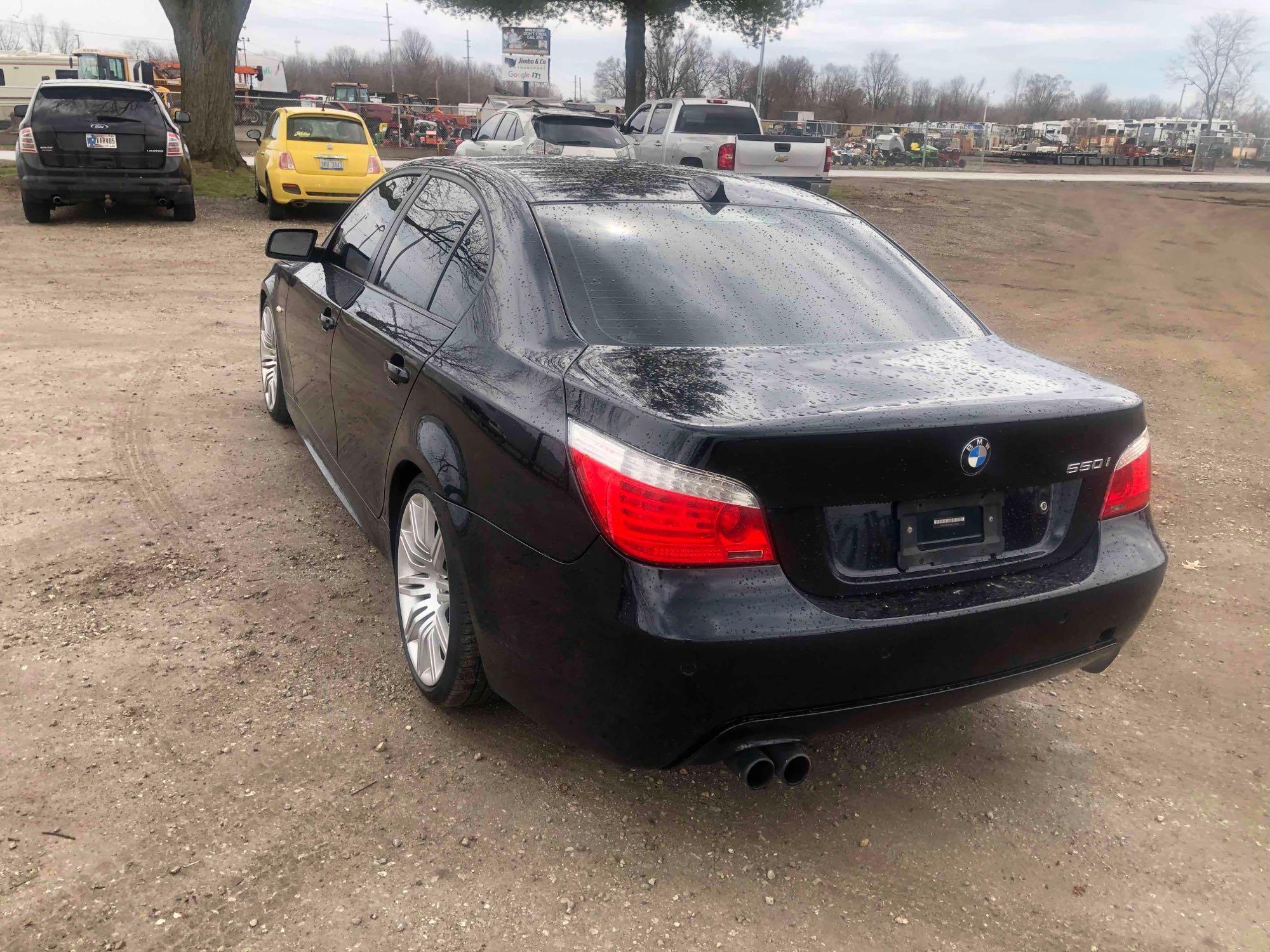 2008 BMW 5 series Passenger Car, VIN # WBANW53548CT34208