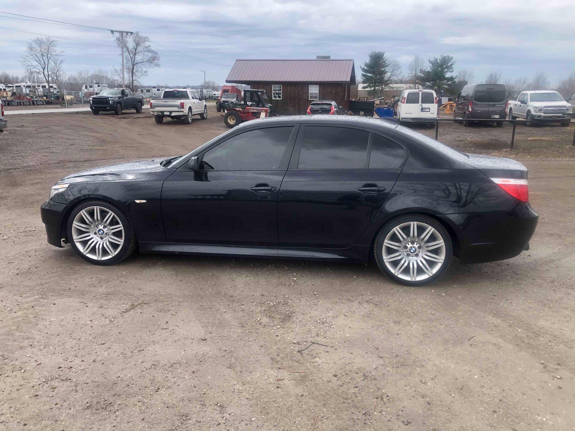 2008 BMW 5 series Passenger Car, VIN # WBANW53548CT34208