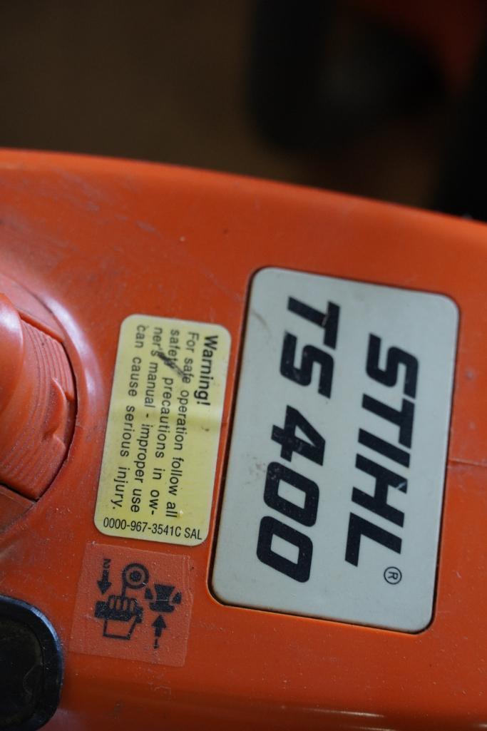 Stihl TS400 Concrete/steel Saw