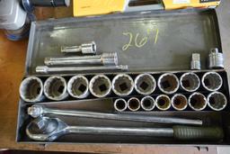 Heavy Duty 3/4" drive Socket Set