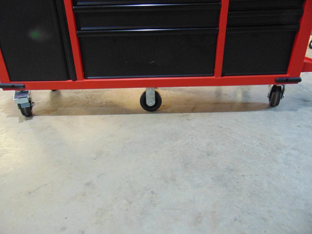 * Red Milwaukee Rolling Toolbox