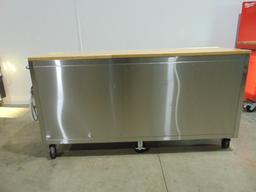 * Silver Husky Rolling Toolbox