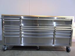 * Silver Husky Rolling Toolbox