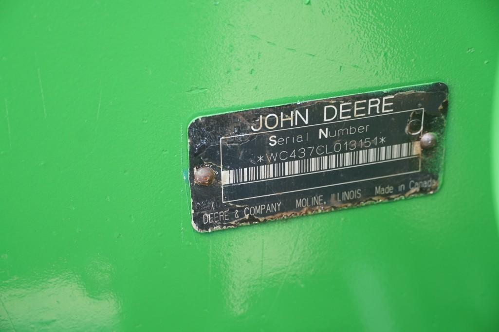 John Deere 437C Knuckleboom