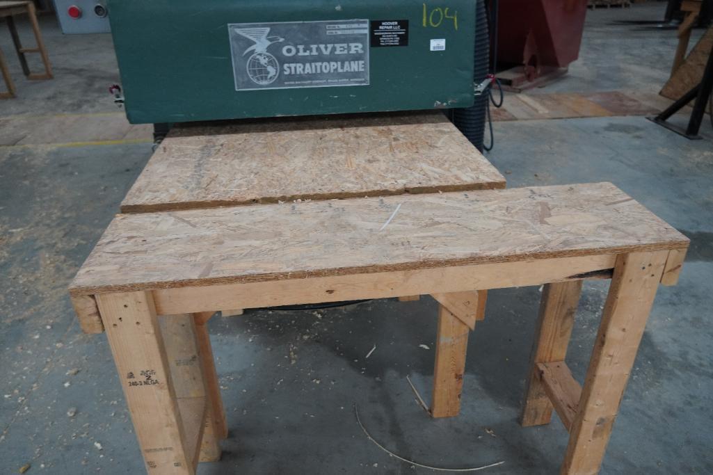 Oliver Straitoplane double sided Planer