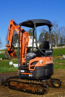 Kubota Mini U17 Trackhoe*