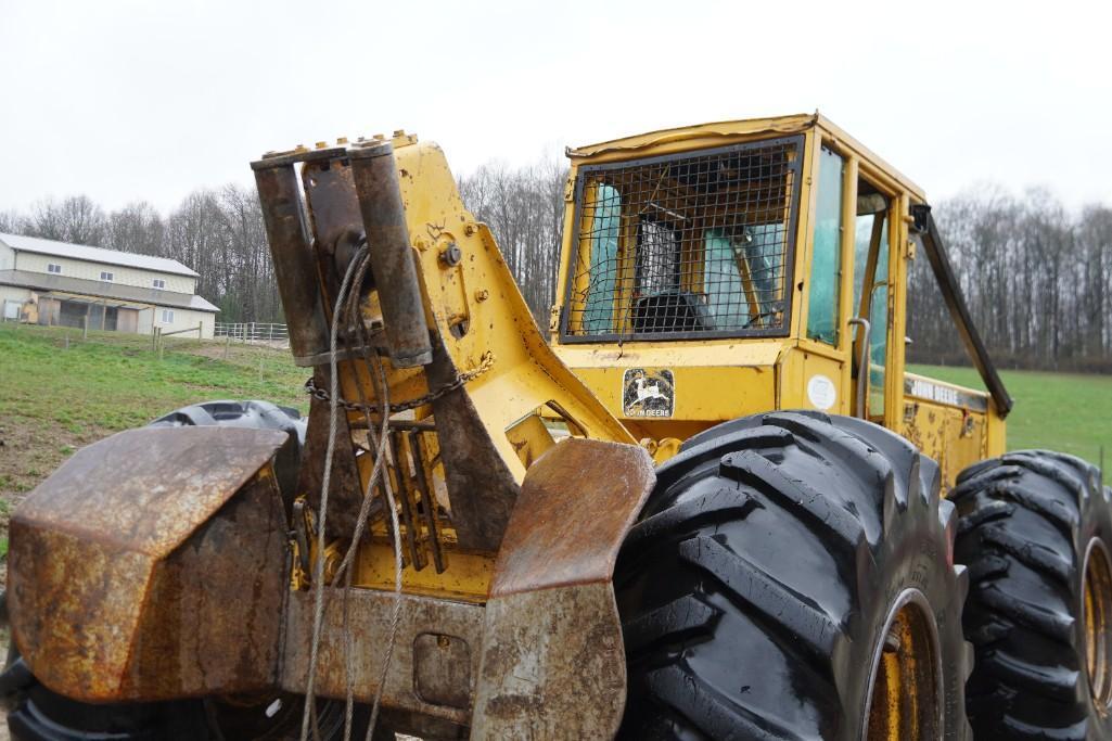 John Deere 640E Skidder