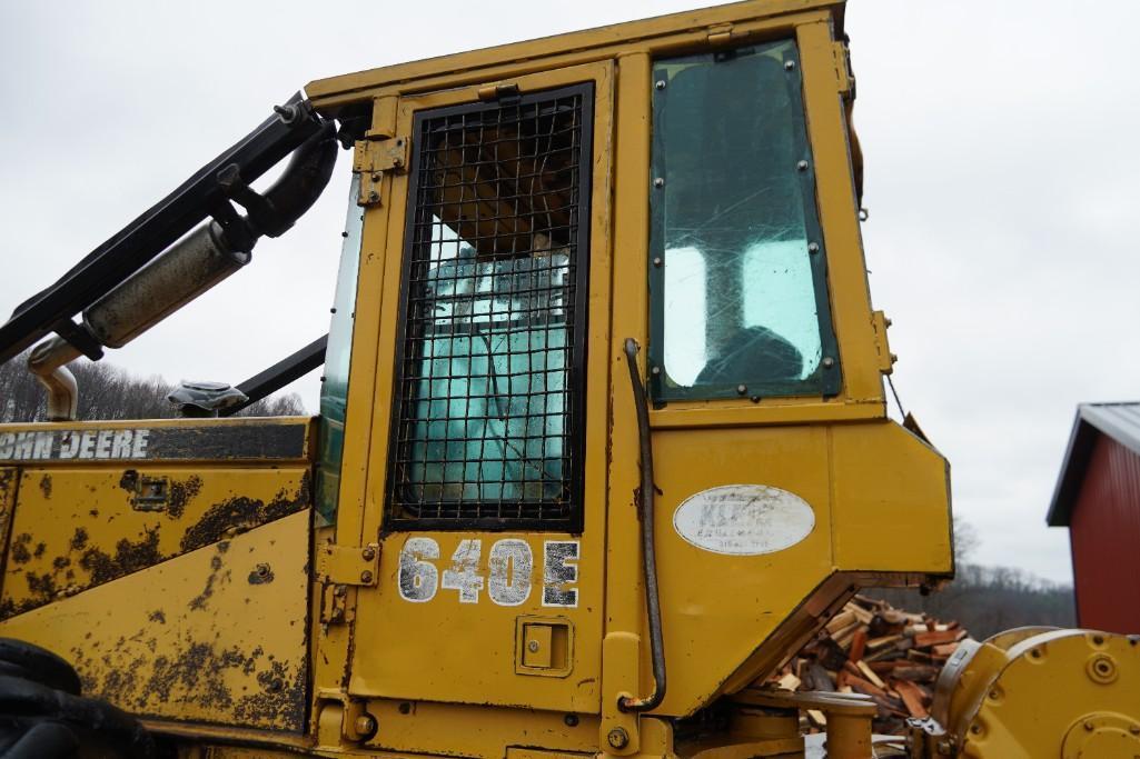 John Deere 640E Skidder