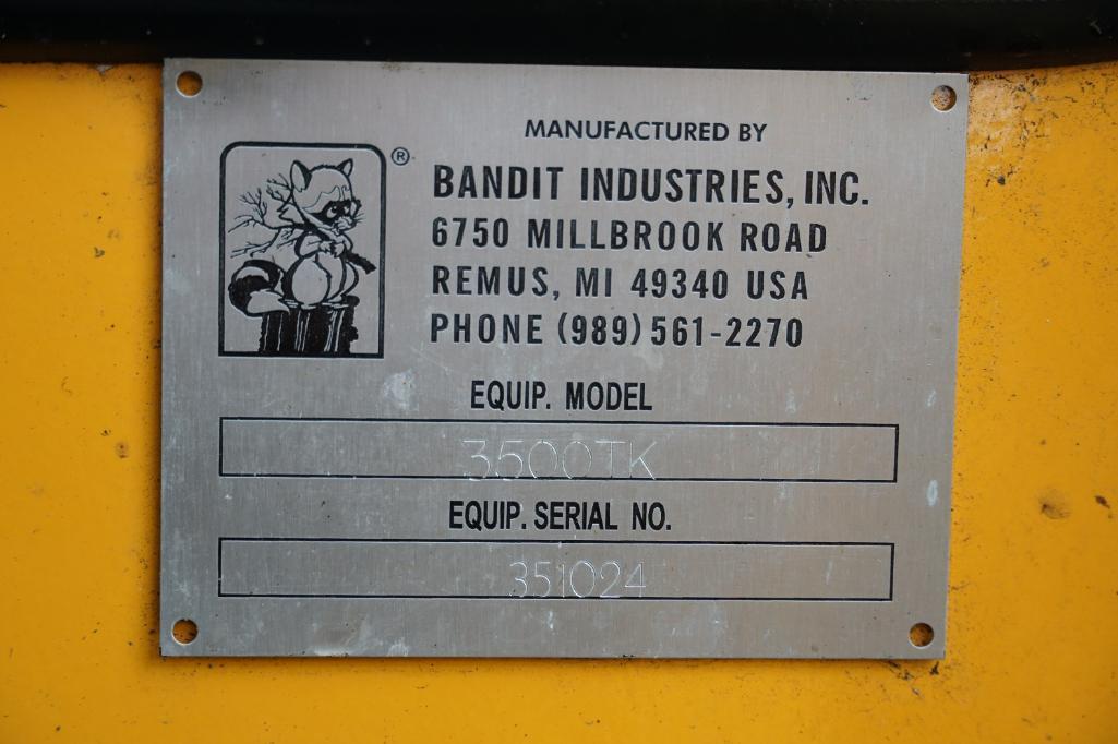 2013 Bandit 3500TK Stump Grinder