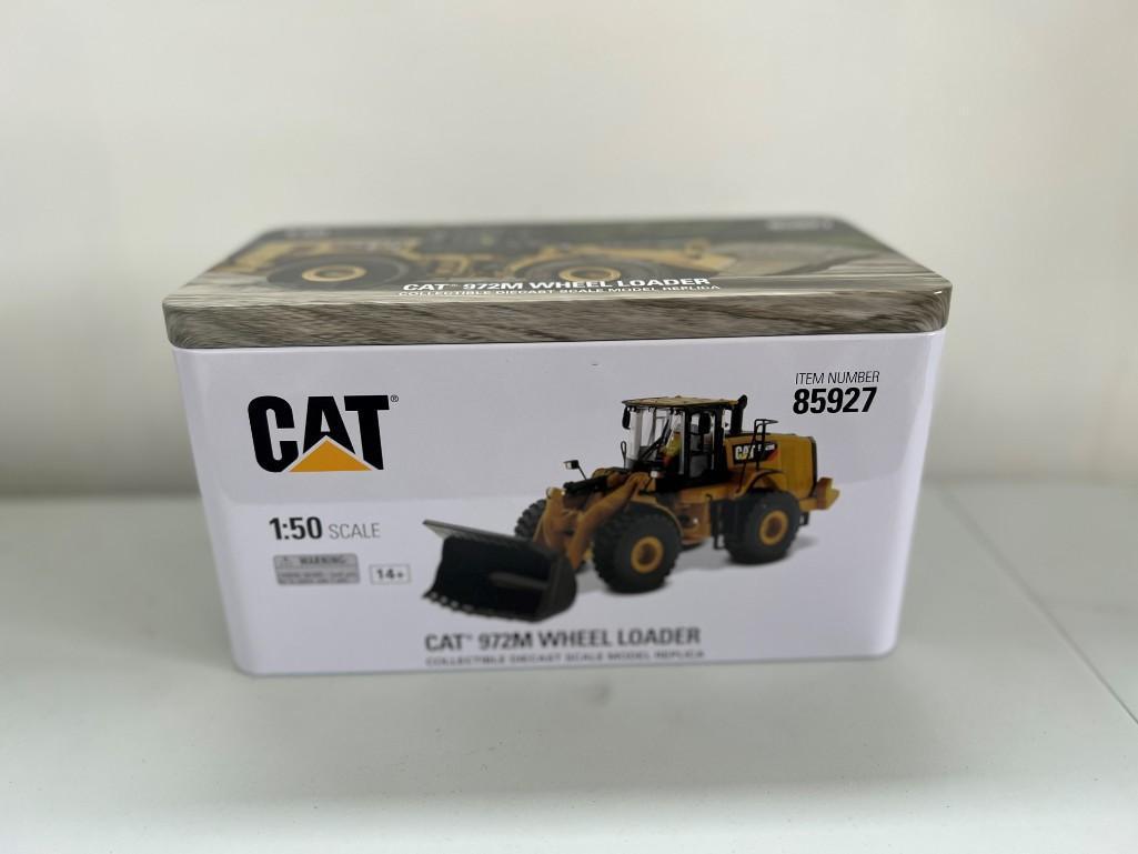 CAT 972M Wheel Loader 1:50 Scale Replica- Die Cast Metal