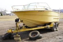 1973 Caravell CX212P Boat with Trailer