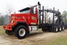 1995 Volvo Autocar ACL64 Log Truck