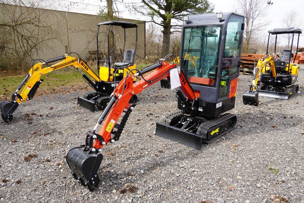 New 2024 MIVA Mini Excavator